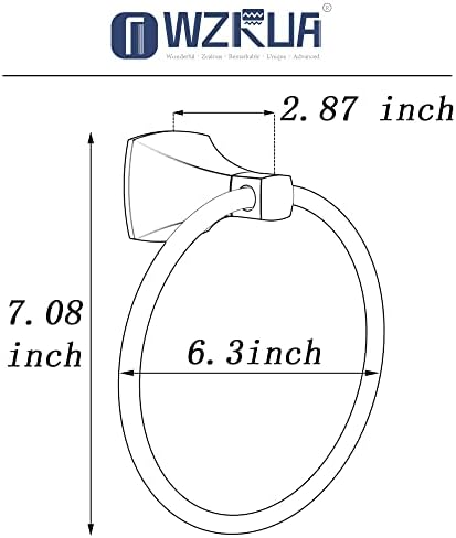 Stylish Durable Towel Holder for Bathroom Kitchen Small Space Use