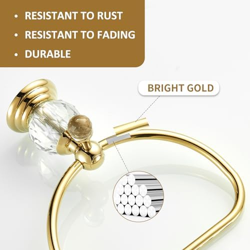 Wolibeer Gold Towel Ring