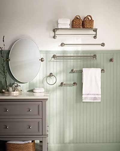 Moens Sage Collection Spot Resist Brushed Nickel Towel Bar