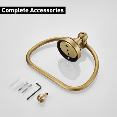 NIMURY antique toilet paper holder set
