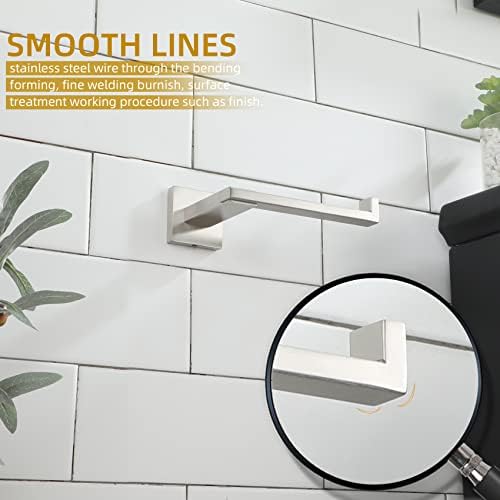 KOKOSIRI Premium Toiletpaper Holder Stainless Steel Nickel finish