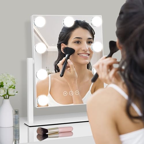Elegant Lighted Vanity Mirror