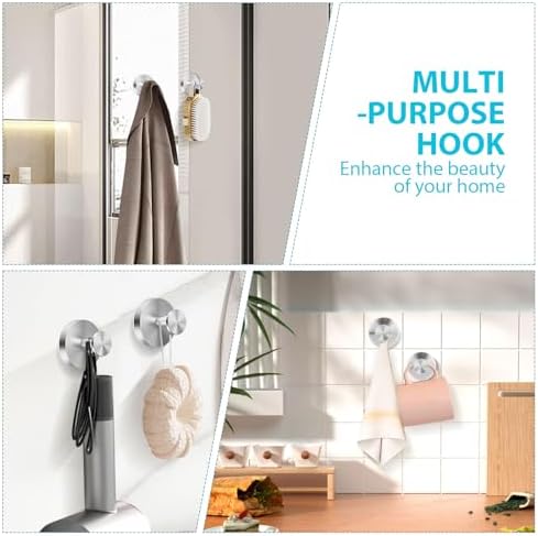 Fliverly Suction Cup Hooks for Showers More
