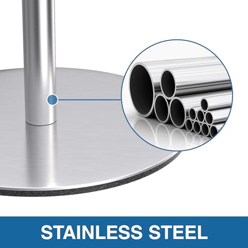Sturdy Sleek Toilet Paper Holder Stand