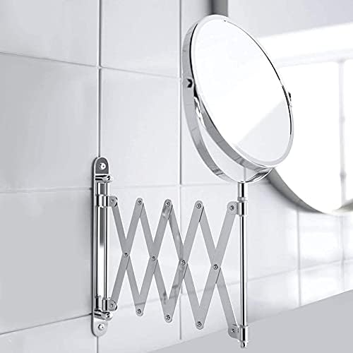 Perfect 10x Magnifying Wall-Mounted Makeup Mirror for Bathroom
