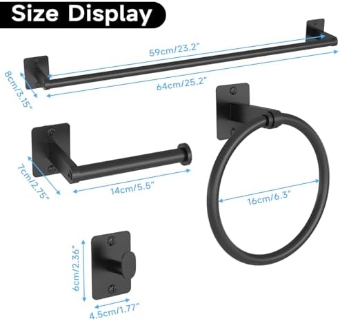 10-Piece Bathroom Accessory Set
