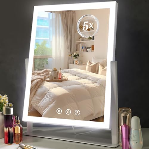Lighted Makeup Mirror 5X Magnification