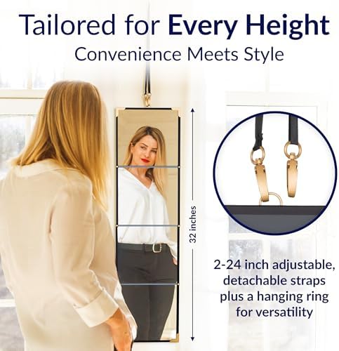 Lightweight Travel Makeup Mirror with 3-in-1 Function - Compact and Durable