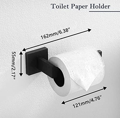 5-Piece bathroom hardware set sleek and affordable