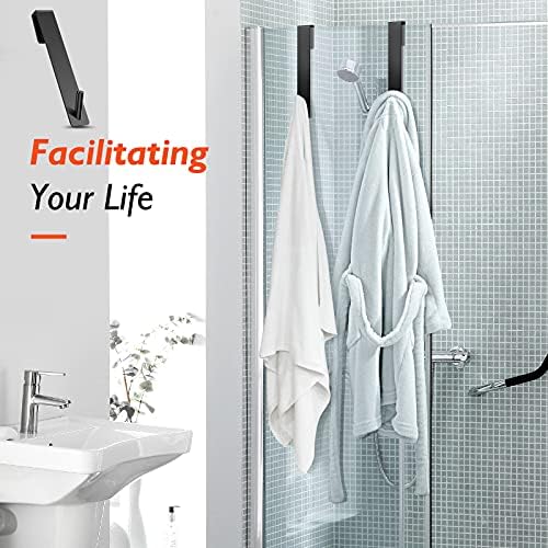 Sturdy Shower Door Hook Over Frameless Glass Door