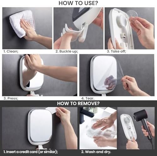 FoLgeless shower mirror TAILI
