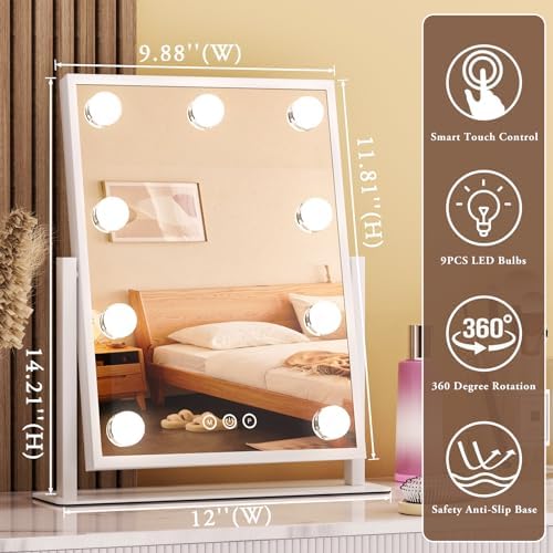 Sturdy Hollywood Vanity Mirror with Lights