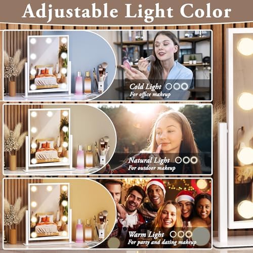 Sturdy Hollywood Vanity Mirror with Lights