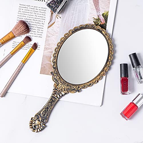 Elegant Victorian Handheld Mirror