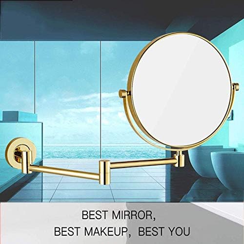 DEIHGE 360 Swivel Makeup Mirror with 3X Magnification