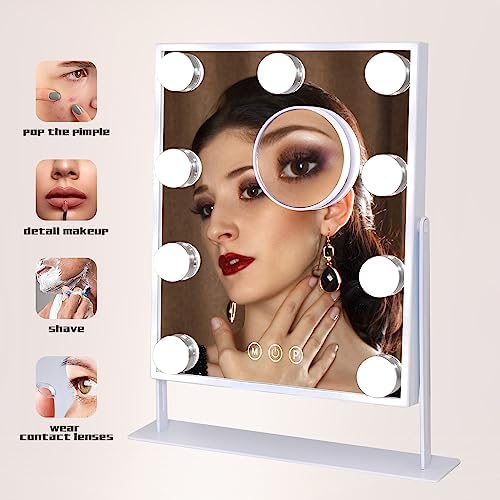 Perfect For Travel Home Stylish Vanity Mirror with Lights