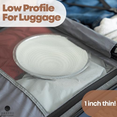 9-Inch 10X Magnifying Mirror with Suction Cups
