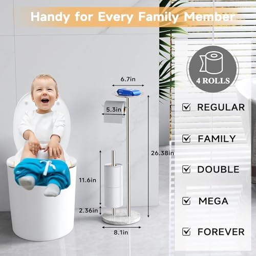 Sturdy Rust-Proof Toiletry Organizer with Top Tray Phone Shelf