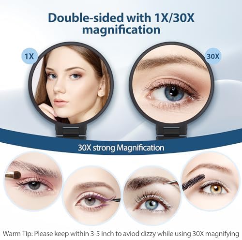 B Beauty Planet 30X Precision Makeup Mirror