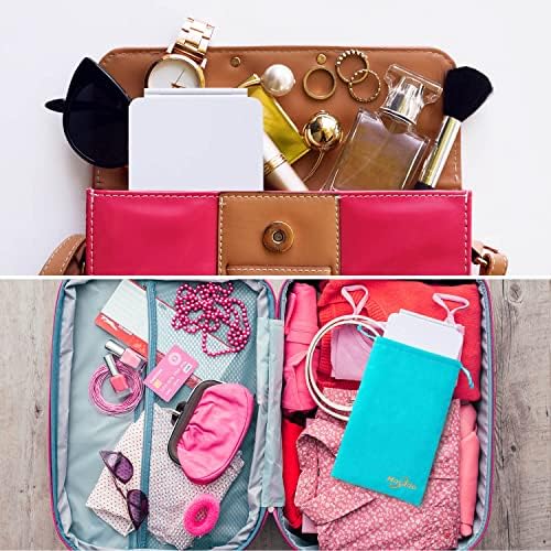 Moccus LED Foldable Travel Makeup Mirror