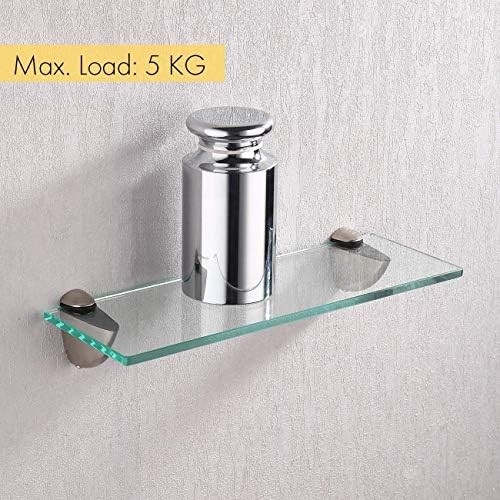 Extra Thick Tempered Glass Organizer Shelf 137 Inch