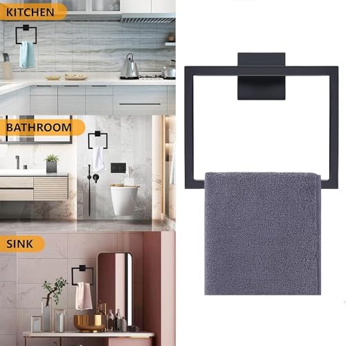 Durable Matte Towel Holder for Bathroom