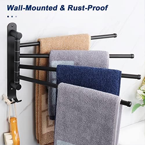 NearMoon Swivel Towel Rack