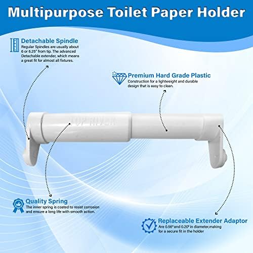 Extend ToiletPaper Holder for Double Rolls