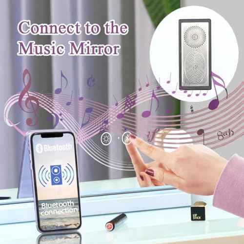 Vanity Mirror with Speaker - FENCHILIN