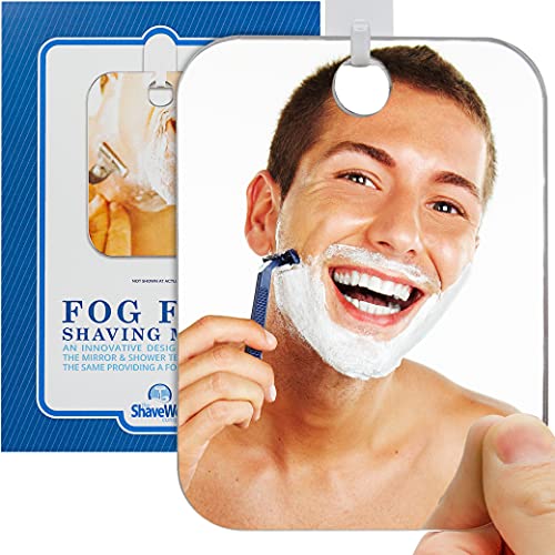 Fog-Free Handheld Shower Mirror