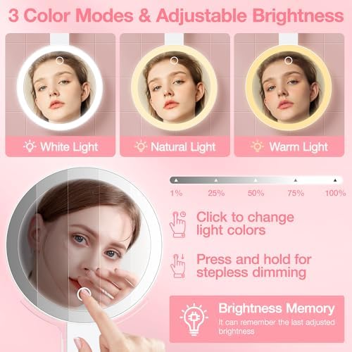 Benbilry Lighted Travel Makeup Mirror Elevate Your Glam