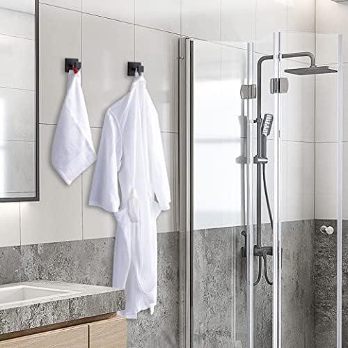 Stainless Steel Bathroom Towel Hook Matte Black