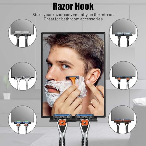 QiShui 360 Rotate Reusable Shower Mirror for Shaving
