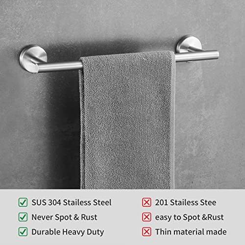 Sturdy 10-Piece Bathroom Hardware Set Discounted Price