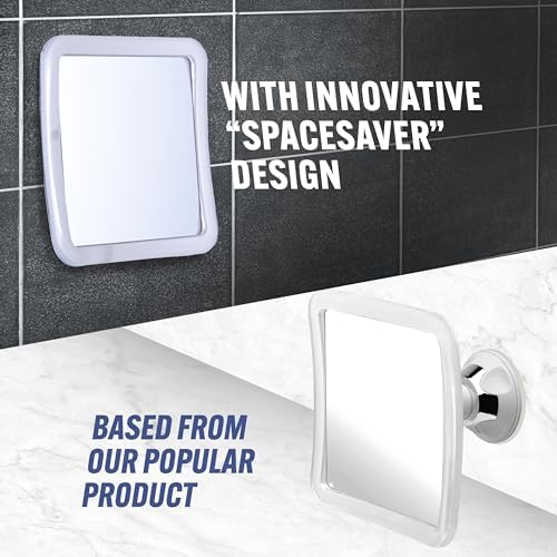 Compact Travel Mirror for Shaving on the Go