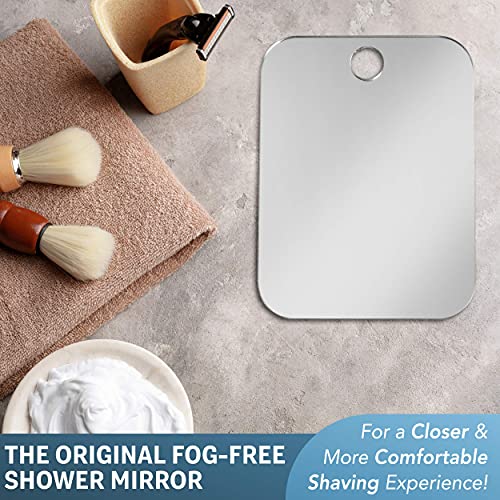Fog-Free Handheld Shower Mirror