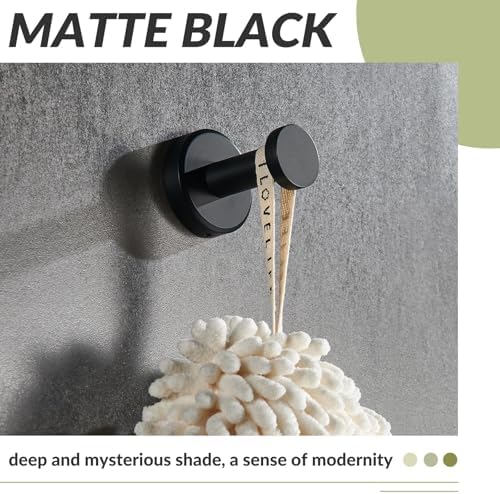 Stainless Steel Robe Towel Hook Bathroom Storage Solution