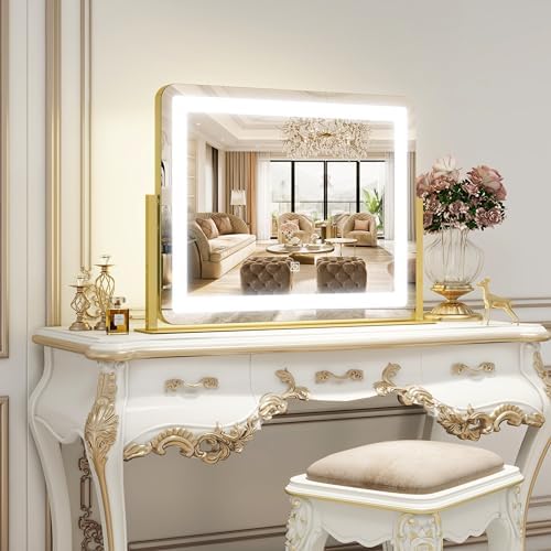 Chic Gold Vanity Mirror