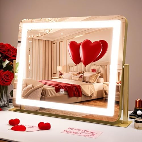 Chic Gold Vanity Mirror