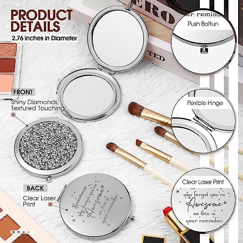 10 PC Inspirational Compact Mirror Set