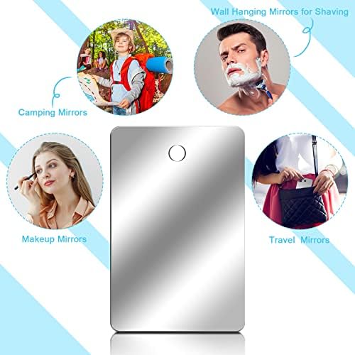 10-Piece Shatterproof Travel Mirrors