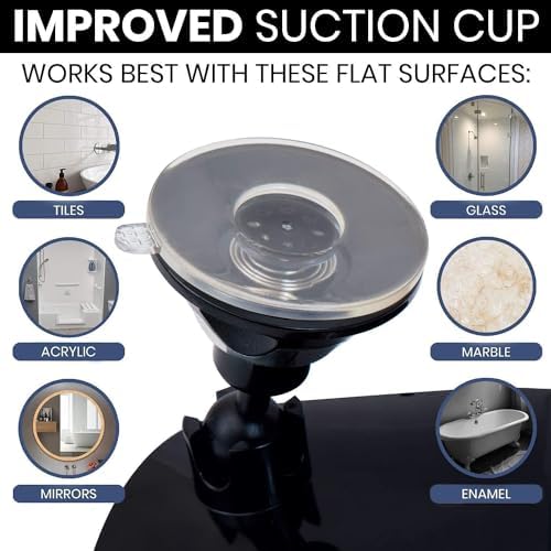MIRRORVANA Dual Antifog Shower Mirror
