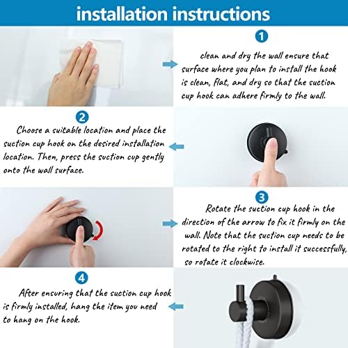 4 Essential Suction Cup Towel Hooks for Bathroom More