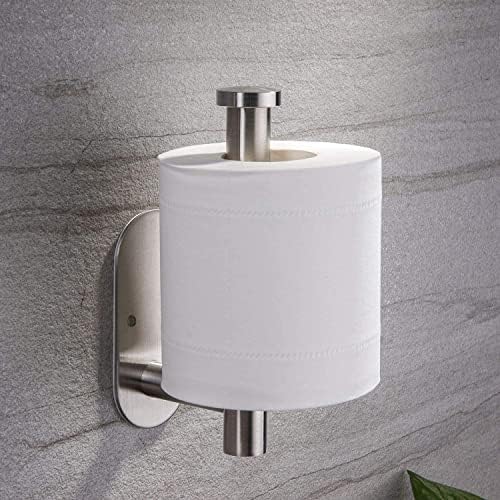 YIGII Stainless Steel Toiletry Holder Self-Adhesive No Drilling Required