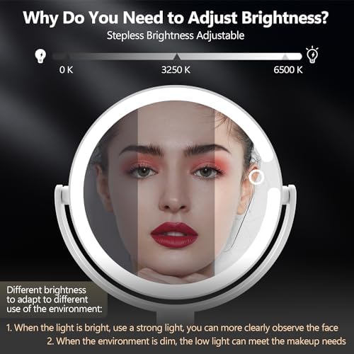 MIYADIVA Makeup Mirror with Lights