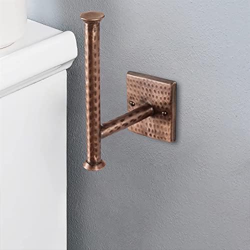 Monarch Abode 17088 Antique Copper Toilet Paper Holder Rust-Resistant Easy to Install