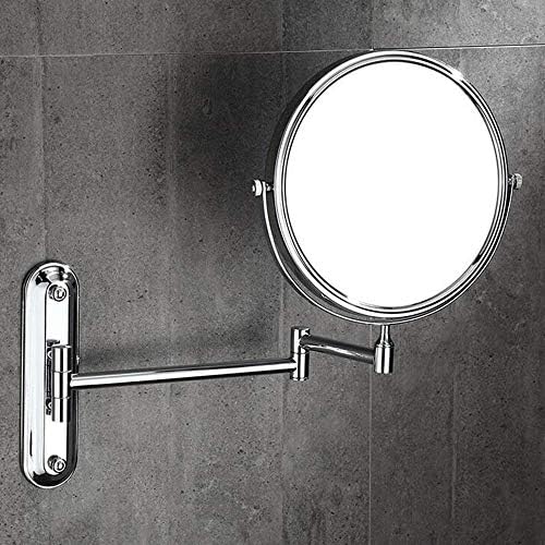 Magnifying Beauty Mirror with 360-Degree Rotation