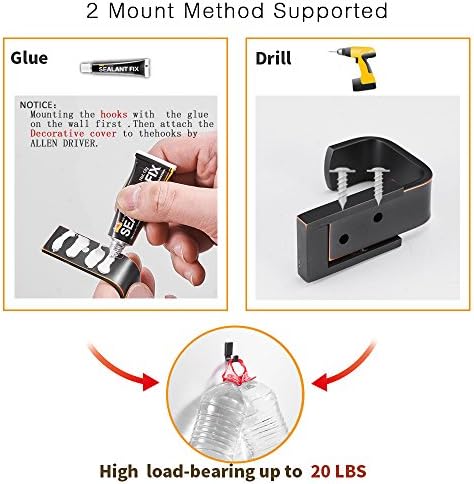 BESy Brass Robe Hook with 6 lbs Capacity 1