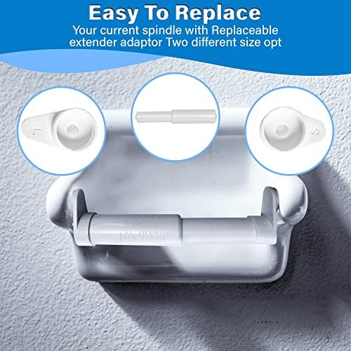 Extend ToiletPaper Holder for Double Rolls