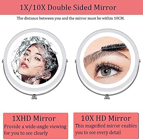AMHIL Makeup Mirror 10x Magnification